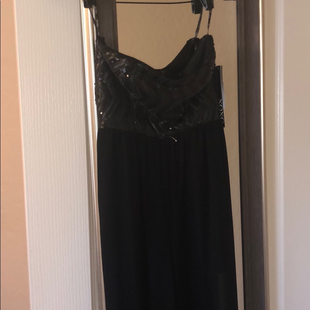 Black Jumpsuit with sequins NWT